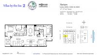 Unit 2204 floor plan